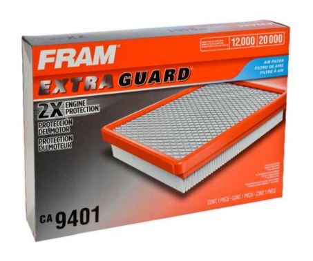 Product of Fram Filter CA9401 Extra Guard® OEM Disposable Air Filter 