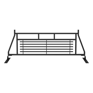 Product of Aries 111000 Bolt-On Black Semi Gloss Powder Coated Louvered Headache Rack 