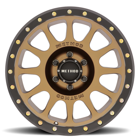 Method Race Wheels Mr30521060918n Wheel||method-Mr305-Wheel-6lug-Bronze-Matte-Black-Lip-18x9-Face-1000-Bronze.Png||86||mrw521060918n||2143034