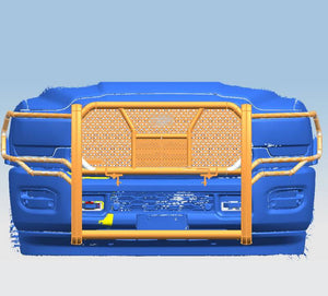 Black Horse Offroad Ru-Dora20-B Grille Guard||ru-Dora20-B_5.Jpeg||89||blkrudora20b||2239274