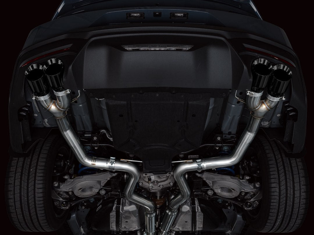 Product of AWE Tuning 3020-43650 Track Edition Cat-Back System Dual Exhaust System Kit 