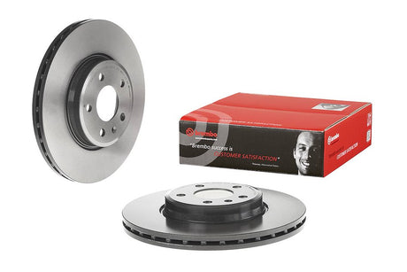 Product of Brembo 09A82011C02 Vented 1 Piece Brake Rotor 
