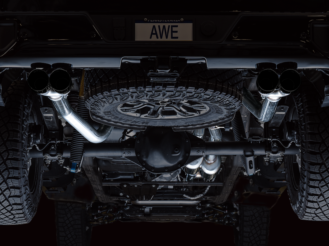 Product of AWE Tuning 3015-43284 0FG Cat-Back System Dual Exhaust System Kit 
