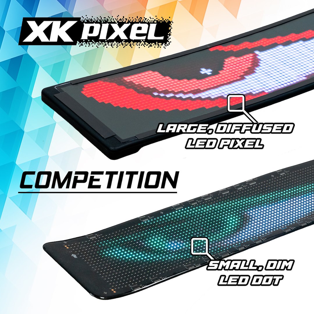 Xk Glow Xk-Pxl Led Sign||xk-Pxl_6.Jpg||91||xkgpxl||2223846
