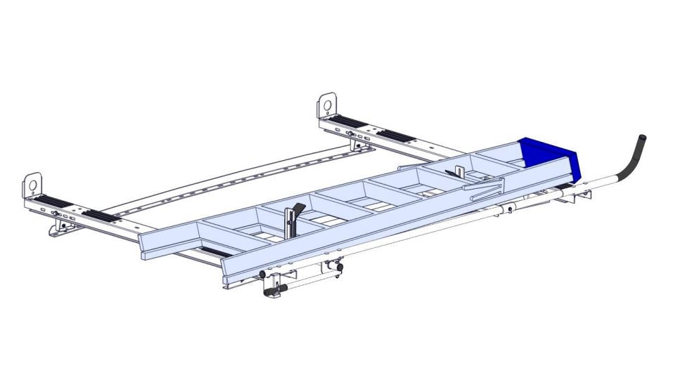 Product of Holman 4A82L Yes Aluminum Ladder Rack 