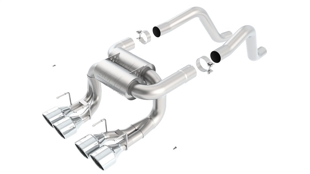 Product of Borla 11822 ATAK ® Series Axle Back System Dual Exhaust System Kit 