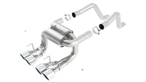 Product of Borla 11822 ATAK ® Series Axle Back System Dual Exhaust System Kit 