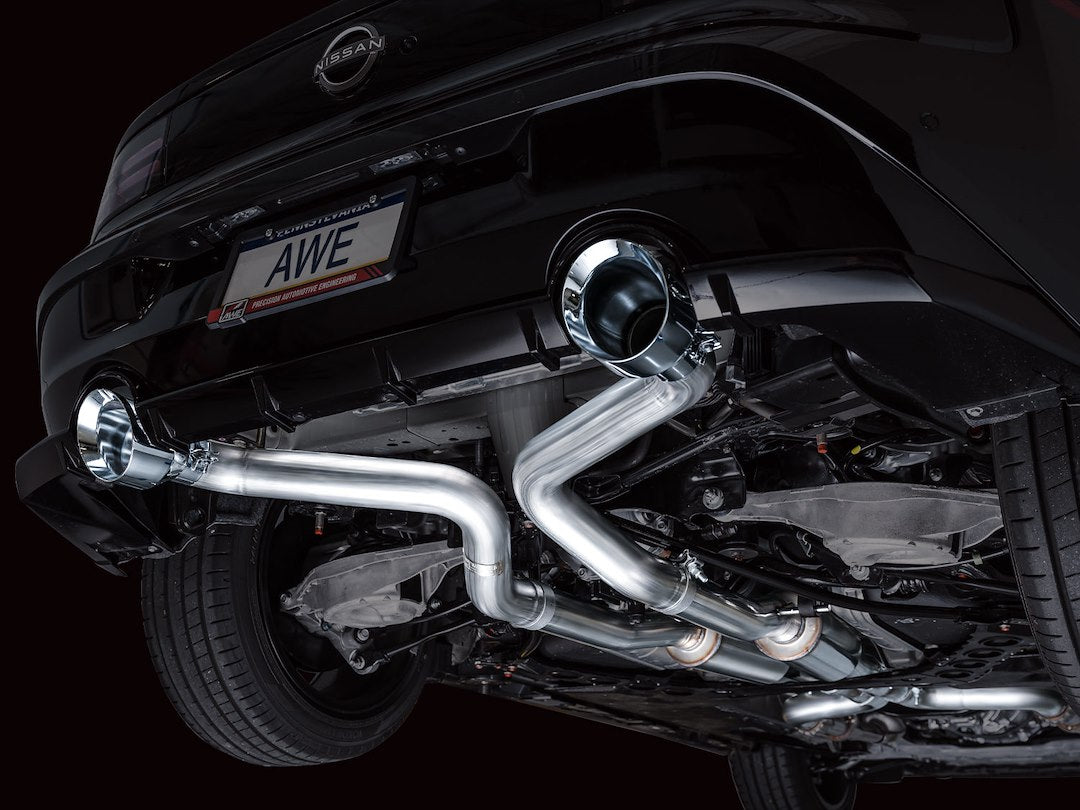 Product of AWE Tuning 3020-32400 Track Edition Cat-Back System Dual Exhaust System Kit 