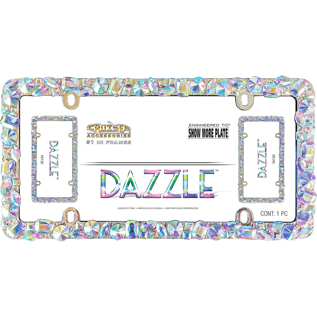 Cruiser 16130 License Plate Frame||16130_P02-Dazzle_Chrome-Inpack.Jpg||87||c3416130||1161846
