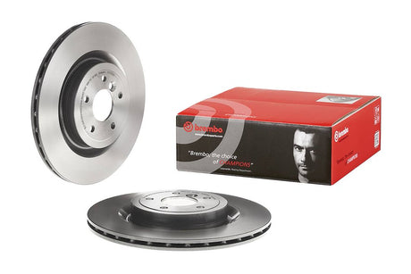 Product of Brembo 09C20921C02 Vented 1 Piece Brake Rotor 