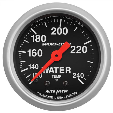 Product of Autometer 3332 Gauge Water Temperature