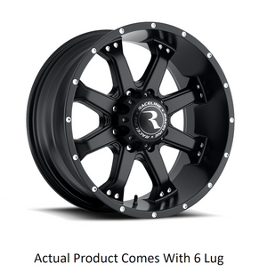 Product of Raceline 17x9 Black Wheel - 6x5.50 Bolt Pattern 