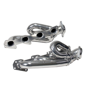 Product of BBK Performance Parts 40140 Short Tube Polished Ceramic Coated Steel Exhaust Header 