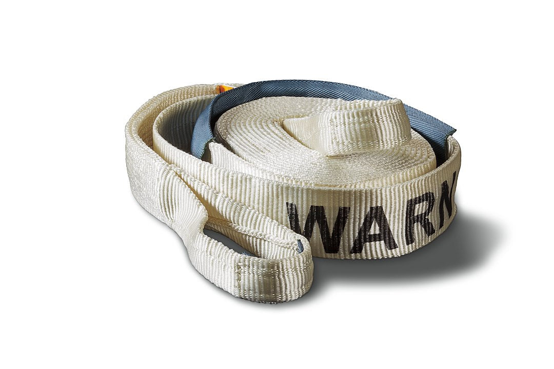 Product of Warn 88924 Recovery Strap 30 Feet White Nylon Webbing 