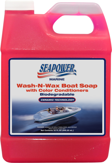 Seapower Sws-32 Boat Wash||sws-32 Wash And Wax Boat Soap.Png||85||t6asws32||1705516