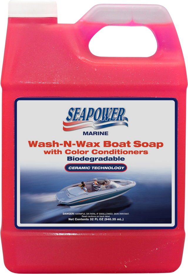 Seapower Sws-32 Boat Wash||sws-32 Wash And Wax Boat Soap.Png||85||t6asws32||1705516