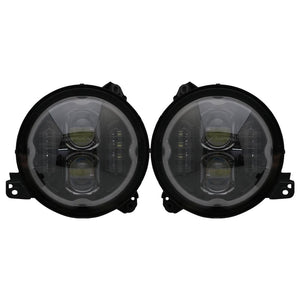 Race Sport Lighting Rs9rgbw Headlight Assembly||||86||rslrs9rgbw||1916720