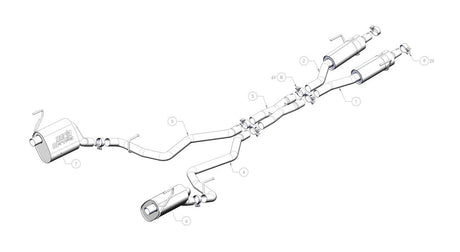 Borla 140987 Exhaust System Kit||140987_1.Jpg||86||b25140987||1682478