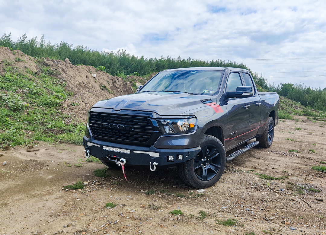 Product of Fishbone Offroad FB22400 Pike Steel Powder Coated Bumper 