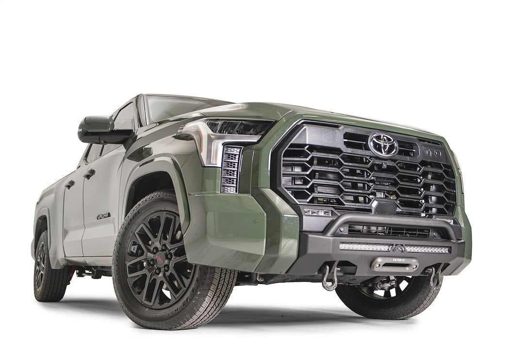 Product of Fab Fours TT22-N5452-1 Hidden Winch Steel Powder Coated Bumper 
