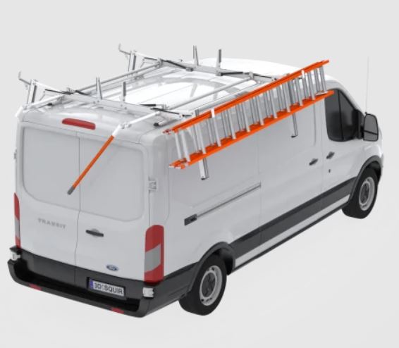 Product of Masterack 02P142KP 75 Pound Aluminum Ladder Rack 