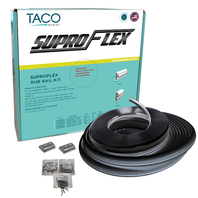 Taco V11-9960bbk60-2 Boat Rub Rail||||85||t9av119960bbk||1920756