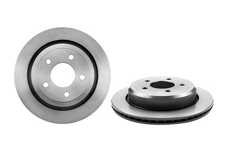 Product of Brembo 09887111C02 Vented 1 Piece Brake Rotor 