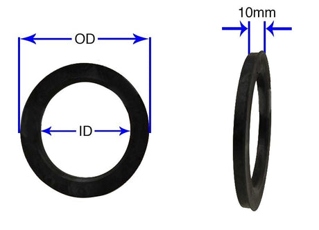Product of Coyote Wheel Accessories 106-1005 Wheel Hub Centric Ring