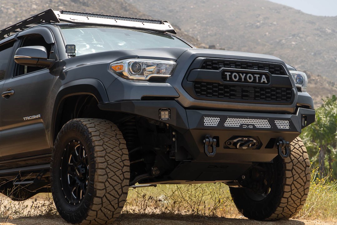 Dv8 Offroad Fbtt1-07 Bumper||2016-2023-Toyota-Tacoma-Mto-Series-Winch-Front-Bumper-Installed-15.Jpg||95||dv8fbtt107||1627315