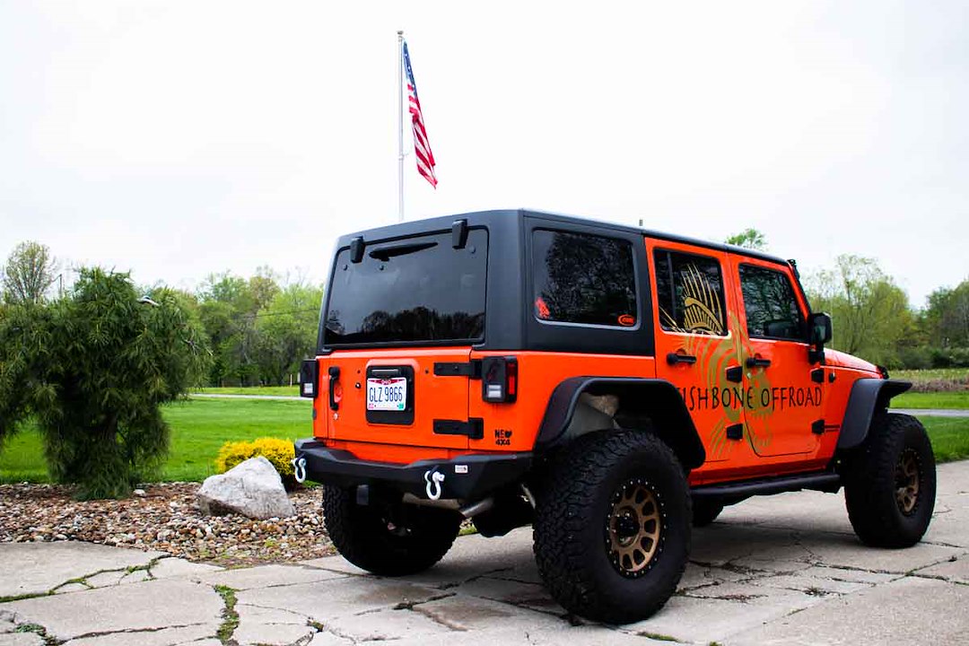 Product of Fishbone Offroad FB22278 Mako Steel Powder Coated Bumper 