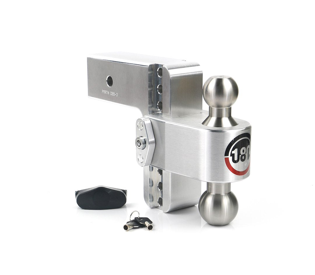 Product of Weigh Safe LTB6-3 3 Inch Receiver Trailer Hitch Ball Mount 