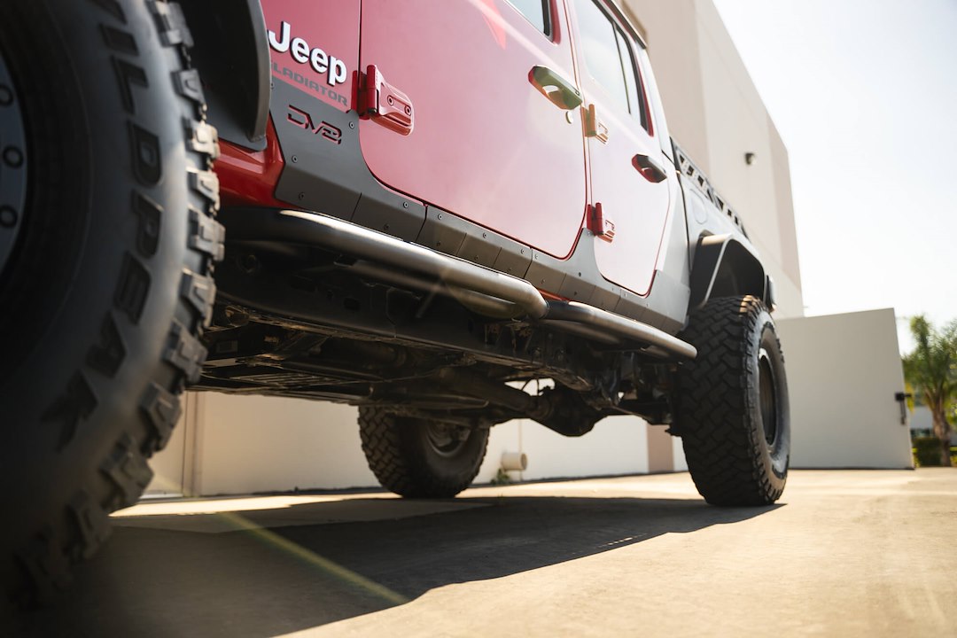 Dv8 Offroad Srgl-08 Nerf Bar||2020-2023-Jeep-Gladiator-Jt-Oe-Plus-Side-Ste_Installed-6.Jpg||95||dv8srgl08||1629219