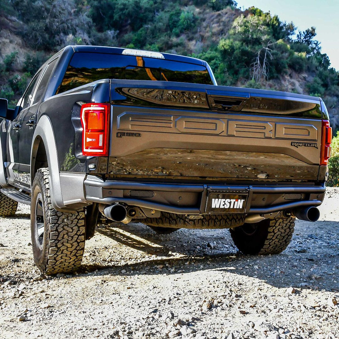 Product of Westin Automotive 58-82025 Outlaw Steel Textured Powder Coated Bumper 