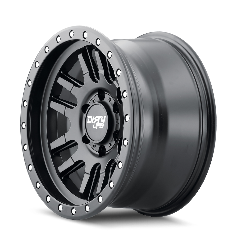 Product of Dirty Life Race Wheels 17x9 Black Wheel - 6x5.50 Bolt Pattern 