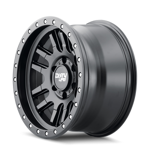 Product of Dirty Life Race Wheels 17x9 Black Wheel - 6x5.50 Bolt Pattern 
