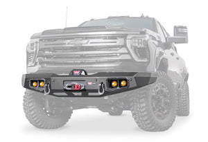 Warn 110916 Bumper||110916 - Hd Bumper For 2024 Chevy - No_Bar_Ghosted.Jpg||86||w36110916||1567383