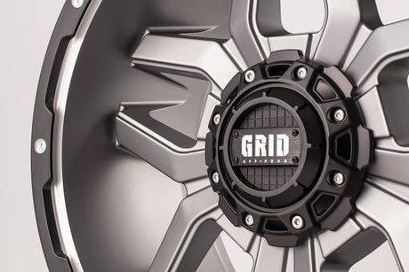 Product of Grid Wheels 20x9 Anthracite With Black Lip Wheel - Not Applicable Bolt Pattern 