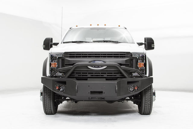 Product of Fab Fours FS17-A4252-1 Premium Steel Matte Powder Coated Bumper 