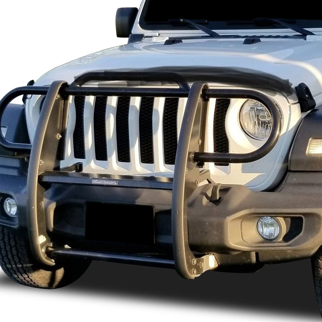 Product of Black Horse Offroad 17JPJLMA Grille Guard Modular Black Powder Coated 