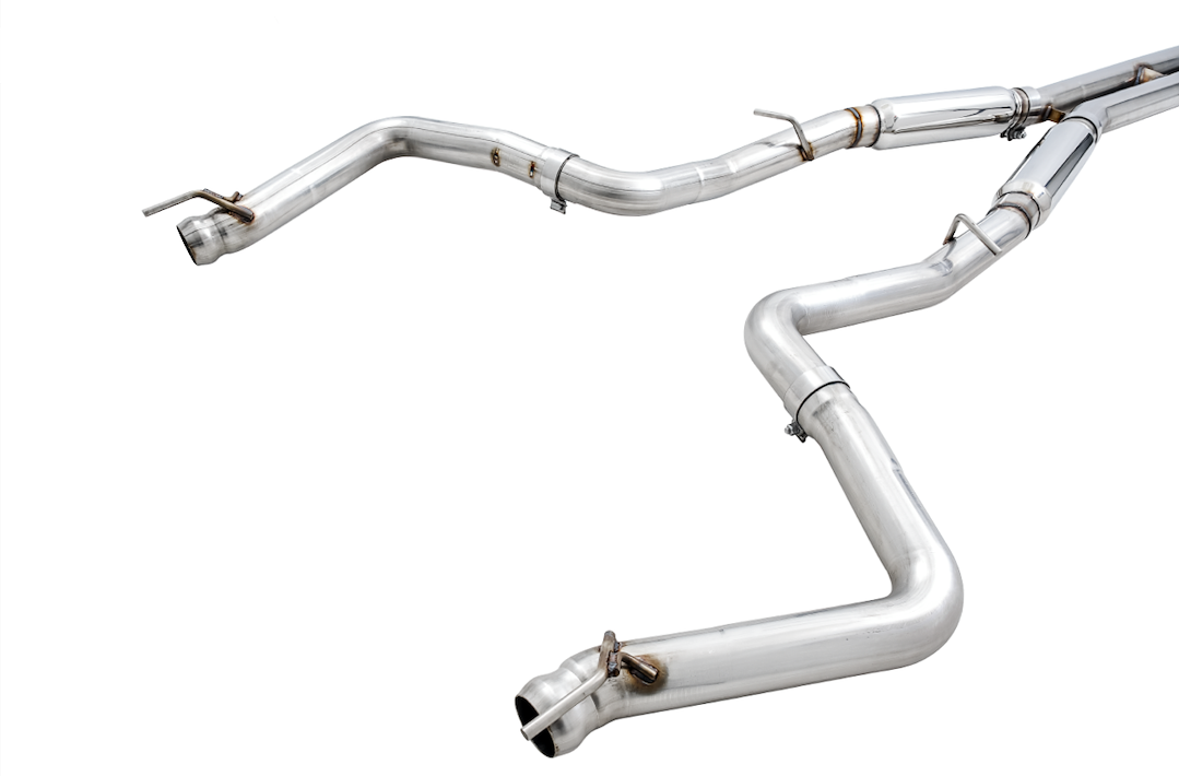 Product of AWE Tuning 3015-11050 Track Edition Cat-Back System Dual Exhaust System Kit 
