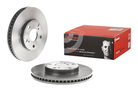 Product of Brembo 09A38611C02 Vented 1 Piece Brake Rotor 