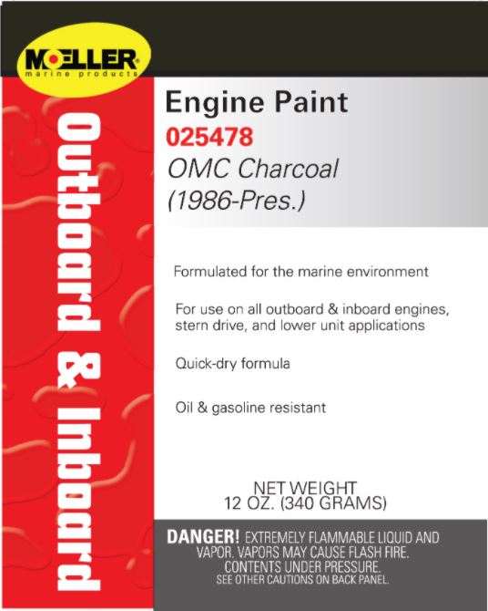 Product of Moeller Marine Products 025478 Engine Paint