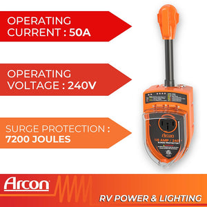 Arcon 19759 Surge Protector||arc_19759_Surge Protector_50a_B2c_3.Jpg||87||arc19759||1609079