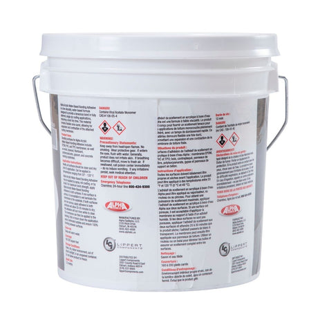 Product of Lippert Components 2020002238 Roof Membrane Adhesive