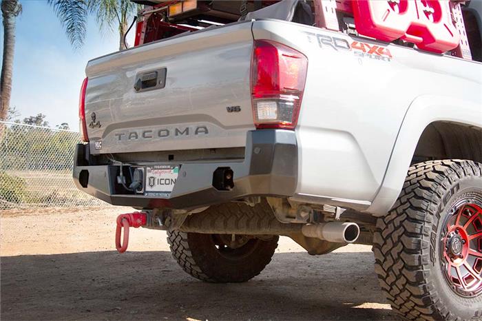 Product of Icon Vehicle Dynamics 56221 Impact Steel Powder Coated Bumper 