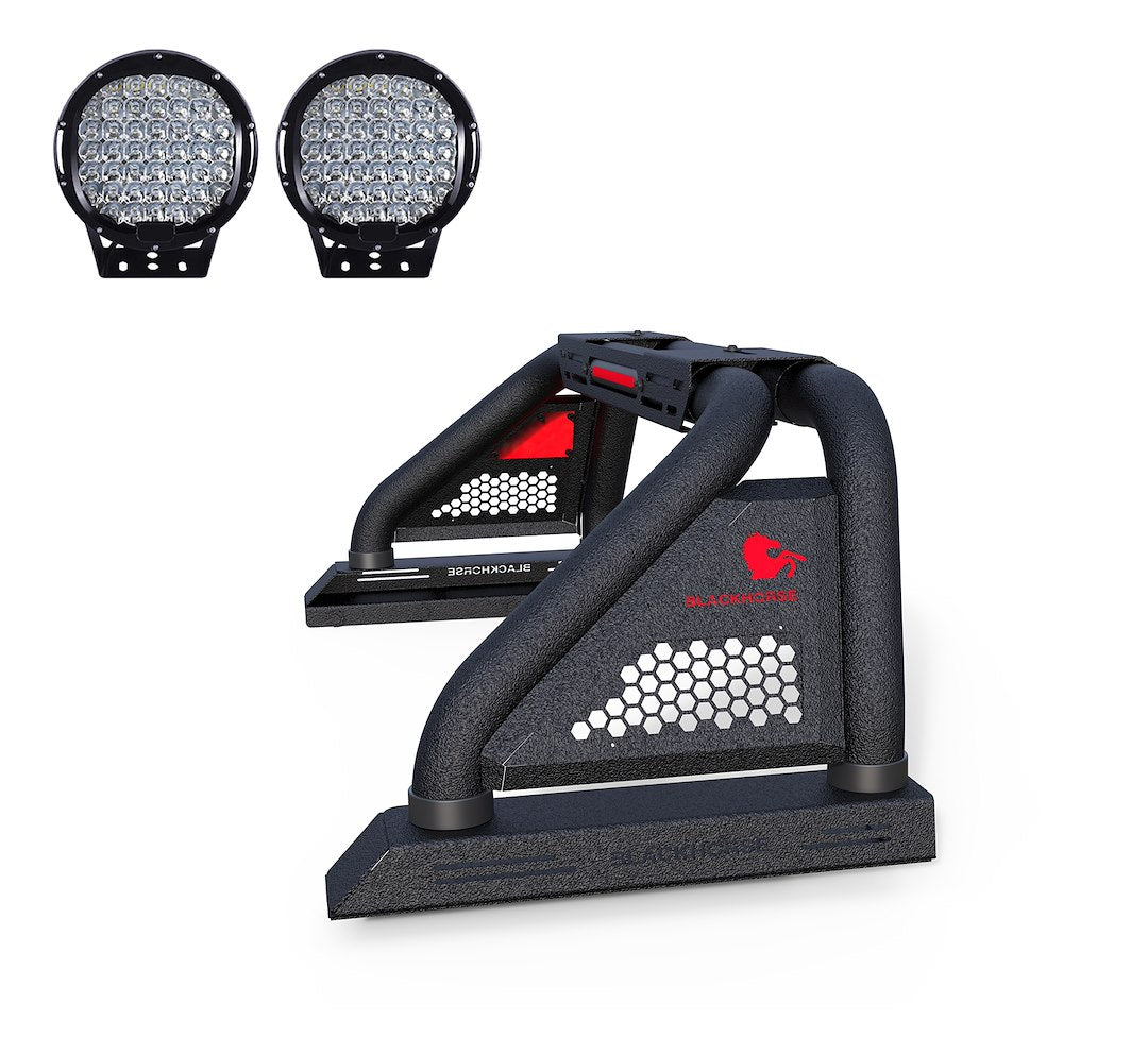 Product of Black Horse Offroad RB07MT-PL69B  Truck Bed Bar 