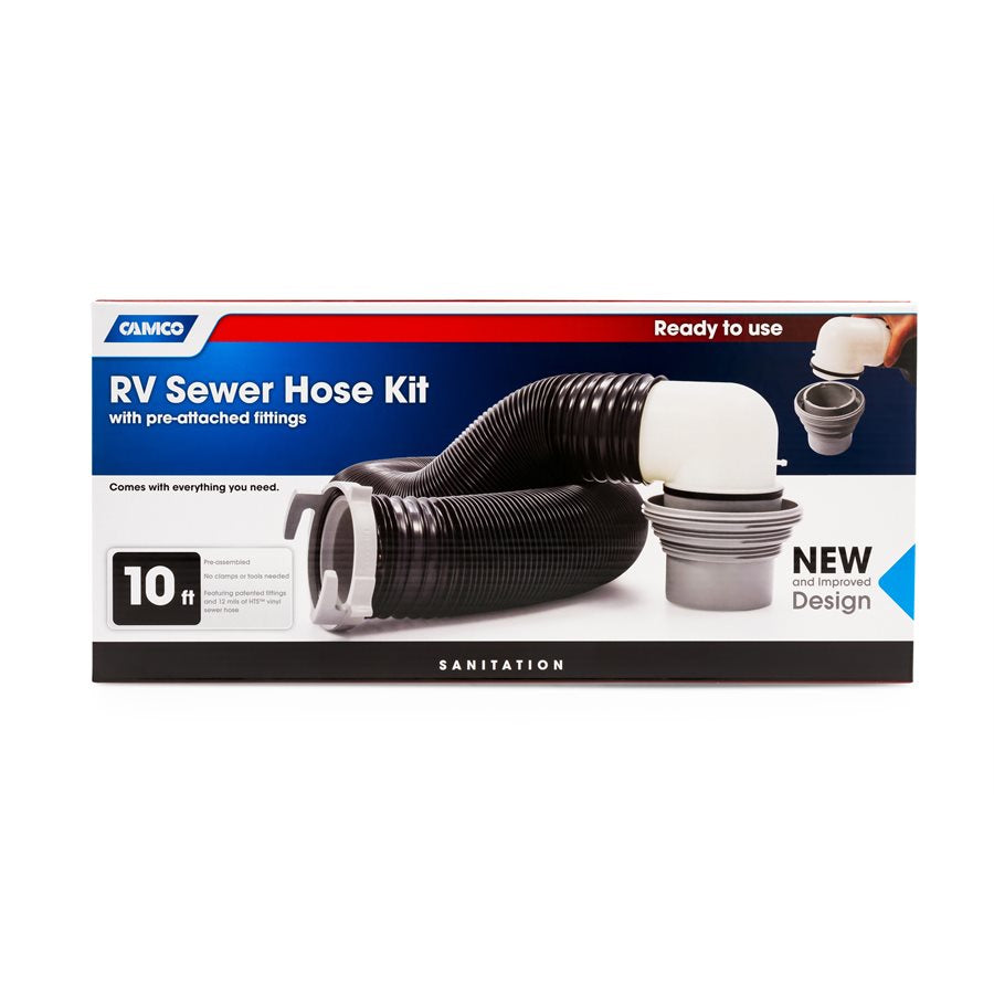 Product of Camco 39551 10 Feet Black Sewer Hose Yes 