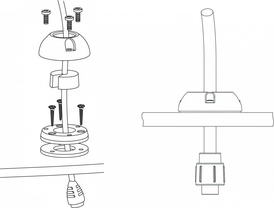 Scanstrut Ds21b-P-Blk Cable Gland||ds21b-P-Blk_2.Png||87||scads21bpblk||1304253