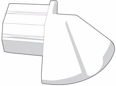 Truxedo 1118350 Tonneau Cover Rail End Cap||1118350_2_1.Png||86||t701118350||1778274