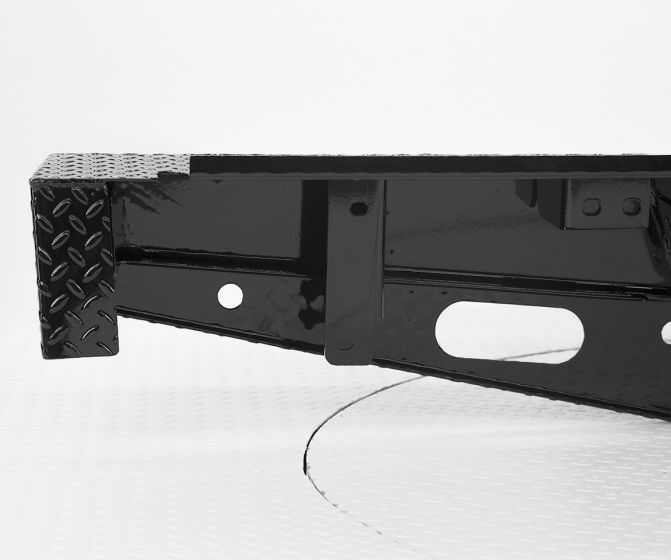 Product of Ranch Hand SBF15HBLSL Sport Steel Matte Powder Coated Bumper 